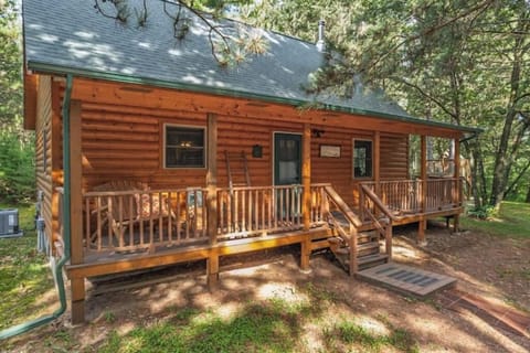 Spacious yard with fire pit, grill, treehouse, picnic table & seating