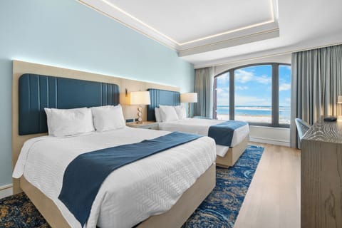 Standard Single Room, 2 Queen Beds | In-room safe, free WiFi, bed sheets, wheelchair access