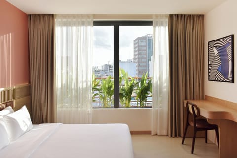 Premium Double Room, City View | Minibar, desk, laptop workspace, free WiFi