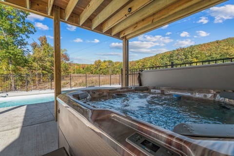 Relax in your private hot tub