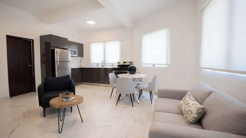 Bright gathering space with comfortable seating for relaxing between adventures.