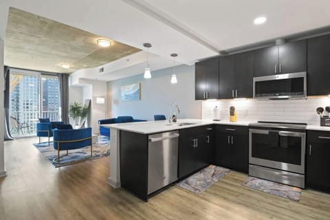 Open concept kitchen for cooking your favorite meal.