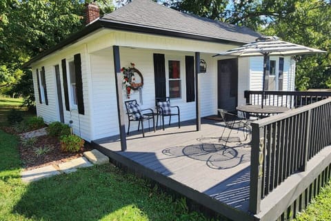 BBQ patio, and entrance