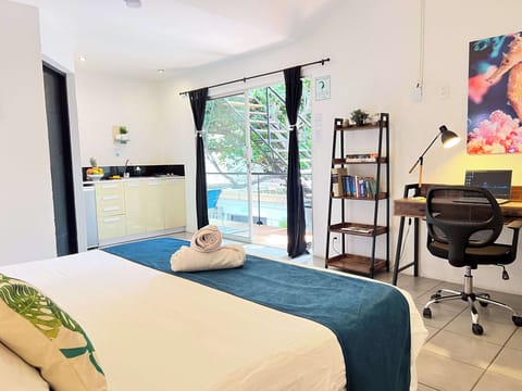Deluxe Double Room, Courtyard View | In-room safe, blackout drapes, WiFi (free), bed sheets