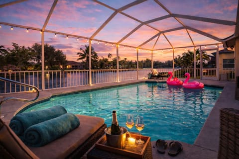 Enjoy relaxing poolside evenings