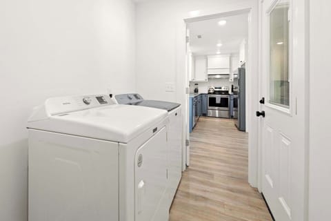 Washer and dryer for guest use!