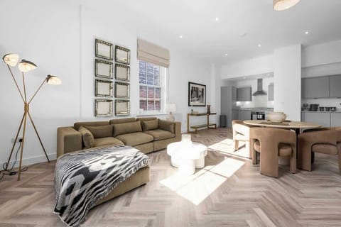 Relax with family and friends in this super stylish living space, designed for comfort and easy entertaining