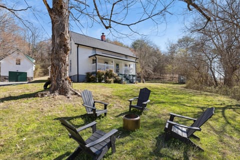 Enjoy the Backyard Fire Pit!