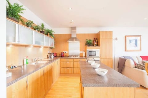 Modern fitted kitchen with plenty of space