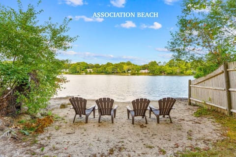 Private beach