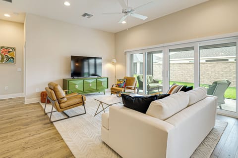 The Villages Vacation Rental | 3BR | 2BA | 1,541 Sq Ft | Small Step to Enter