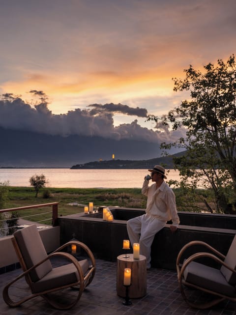 Luxury Double Room, Ocean View | View from room