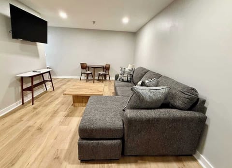 Settle in, grab a snack, and catch a show in this chill space.