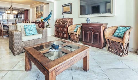 Apartment, Multiple Beds, Kitchen, Ocean View (805-VistadelSol) | Living area