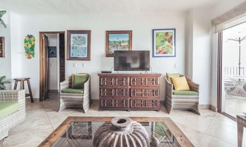 Apartment, Multiple Beds, Pool Access, Ocean View (711-VistadelSol) | Living area
