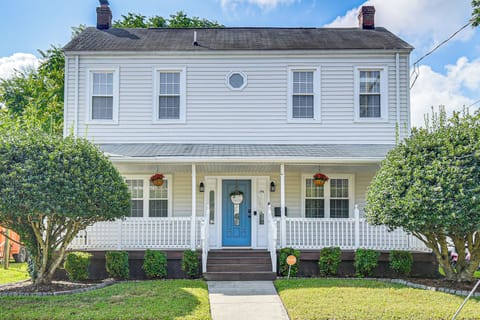 Hampton Vacation Rental | 4BR | 3BA | 2,040 Sq Ft | 4 Steps to Enter