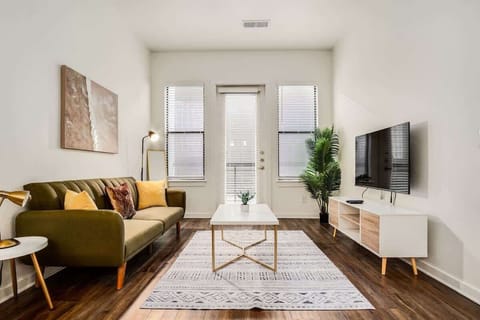 Standard Apartment, 1 Bedroom (Apartment) | Living area | 50-inch Smart TV with digital channels