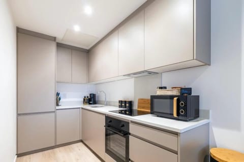 Apartment, City View | Private kitchen | Espresso maker