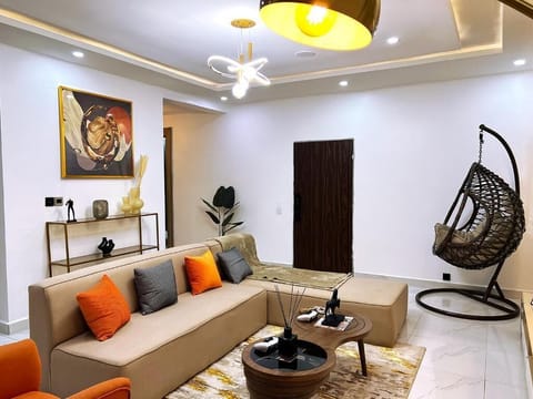 Family Apartment, Balcony, City View | Living area