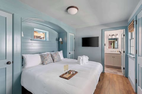 Relax in a spacious bedroom with premium linens and the convenience of an en-suite bath.