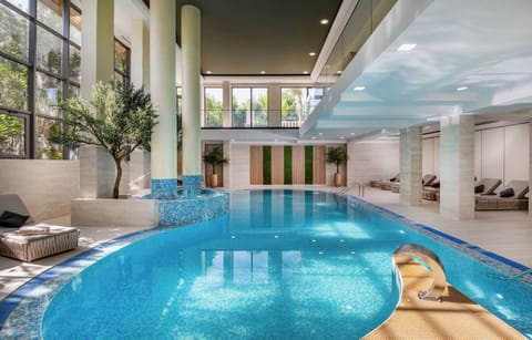 Indoor pool, 2 outdoor pools, cabanas (surcharge), pool umbrellas