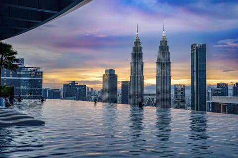 Rooftop pool
