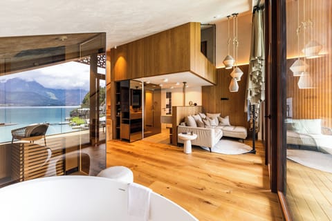 Luxury Suite, Lake View | In-room safe, blackout drapes, iron/ironing board (on request)
