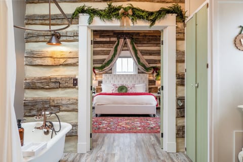 Book early for Christmas at the Cabin, from Thanksgiving week until New Year's.
