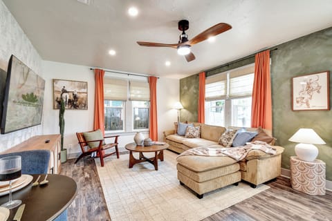 Living room in the main house
