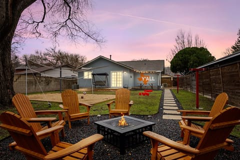 Share a story or two around the fire pit about your Austin adventures.