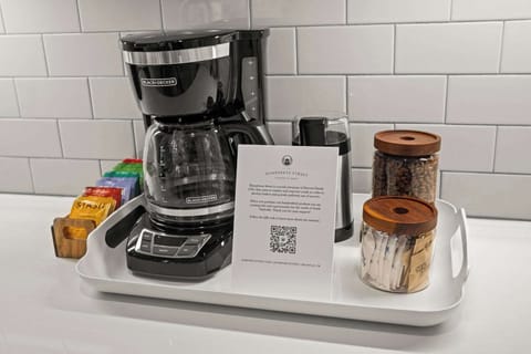 Coffee/Tea Station in all Units