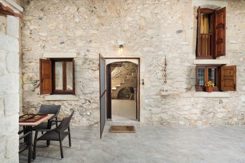 Timeless Retreat Crafted from Sturdy Stone and Warm Wood