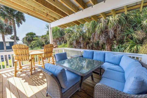 Spacious Deck with Ocean Views