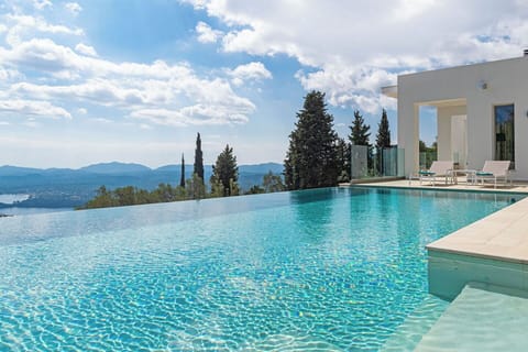 The glorious views from Paschalia's beautiful infinity pool.