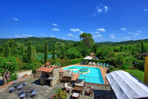 Outdoor pool, a rooftop pool