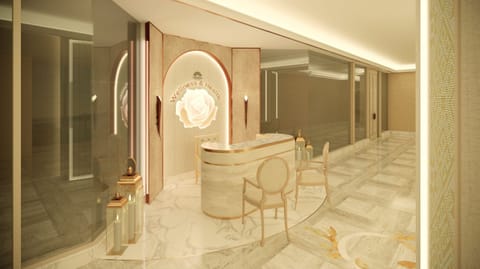Couples treatment rooms, sauna, steam room, body treatments
