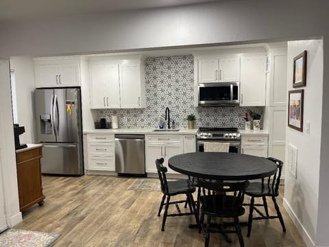 New Kitchen and Dining area
