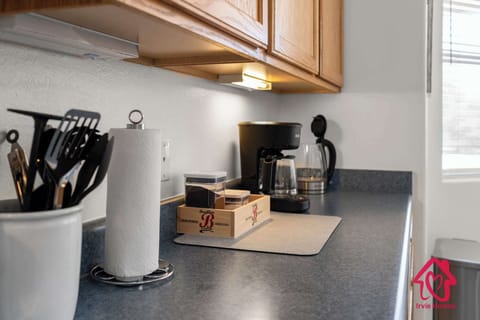 Enjoy a convenient coffee station and all the essentials for your stay.