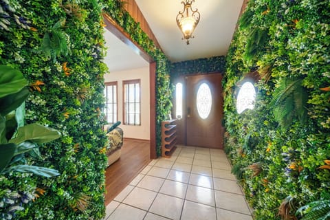 Interior entrance