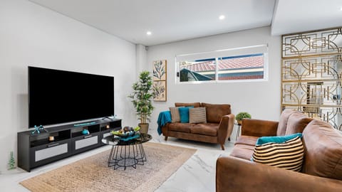 Comfort meets style in the living room.