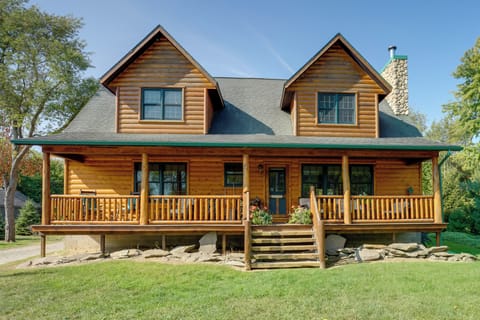 Port Austin Vacation Rental | 3BR | 3BA | 7 Steps to Enter | 3,000 Sq Ft