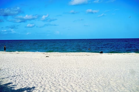 Naples Beach near pier
