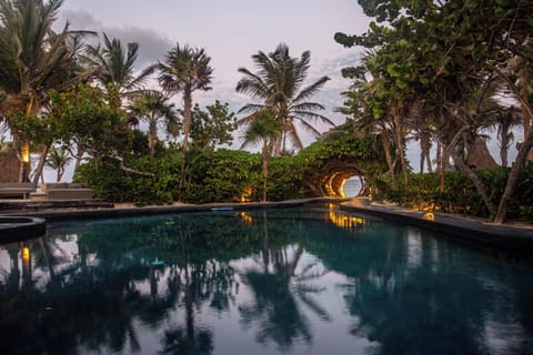 Indoor pool, outdoor pool, free cabanas, lifeguards on site