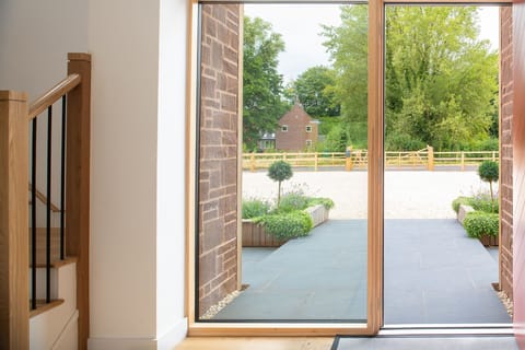 The entrace hall at Kingfisher Forge, Shropshire