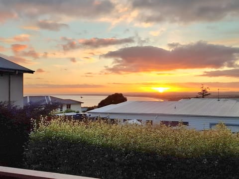 Sunrise from the deck