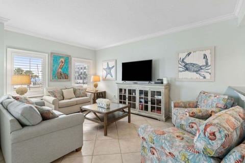 Bright, spacious living room for family and friends