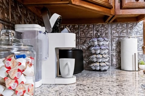 Fresh coffee at the push of a button