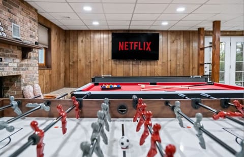 Enjoy a pool match, a shuffleboard challenge, or a foosball showdown