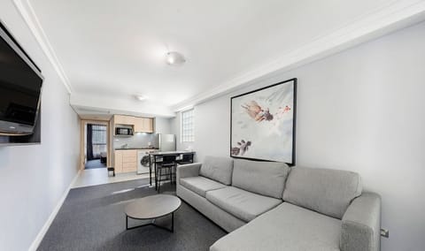 Bright and cozy living area
