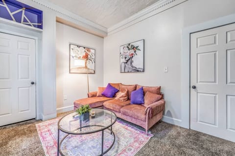 Unwind in a stylish nook perfect for conversation or a quiet read.